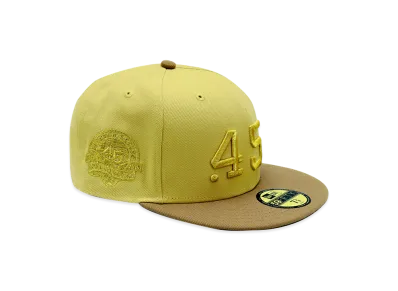 NEW ERA x THE CAP 59Fifty Wet-Sand Houston Colt 45's "Vegas Gold"