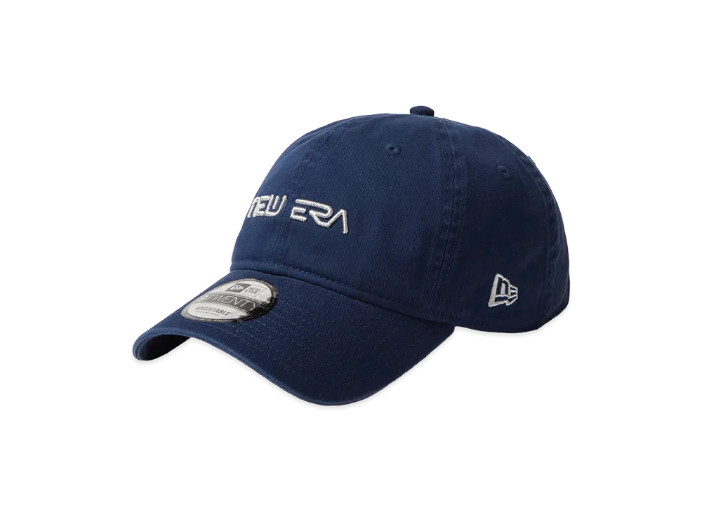 NEW ERA x Hajime Sorayama x MLB 9Twenty NE Logo Metallic "Oceanside Blue Silver"