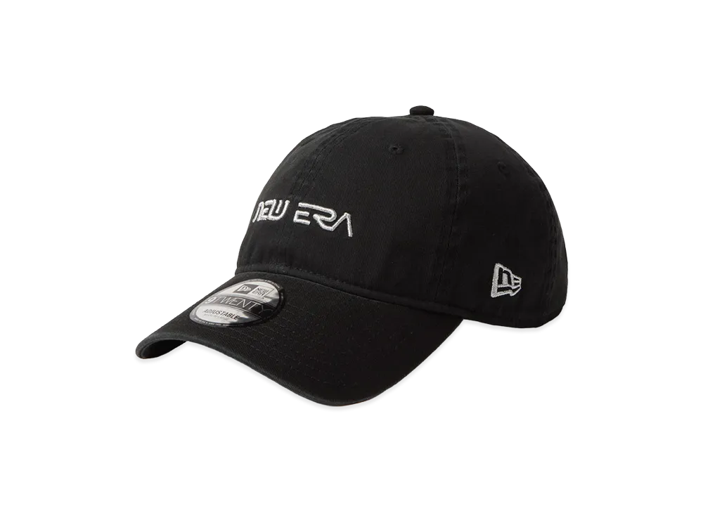 NEW ERA x Hajime Sorayama x MLB 9Twenty NE Logo Metallic "Black Silver"