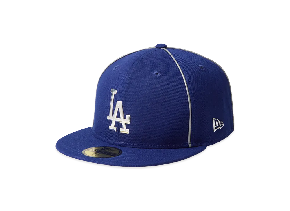 NEW ERA x Hajime Sorayama x MLB 59Fifty TPU Logo Los Angeles Dodgers "Dark Royal"