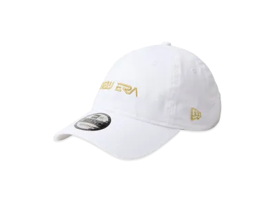 NEW ERA x Hajime Sorayama x MLB 9Twenty NE Logo Metallic "White Gold"