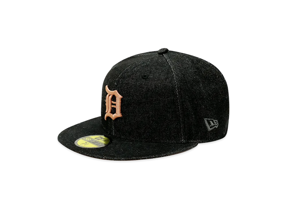 NEW ERA x THE CAP 59Fifty Regal Presence Detroit Tigers "Black"