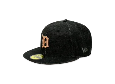 NEW ERA x THE CAP 59Fifty Regal Presence Detroit Tigers "Black"