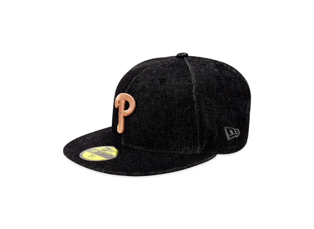 NEW ERA x THE CAP 59Fifty Regal Presence Philadelphia Phillies "Black"