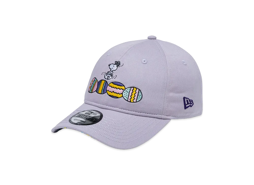 NEW ERA x PEANUTS 9Twenty Easter Snoopy "Soft Lavender"