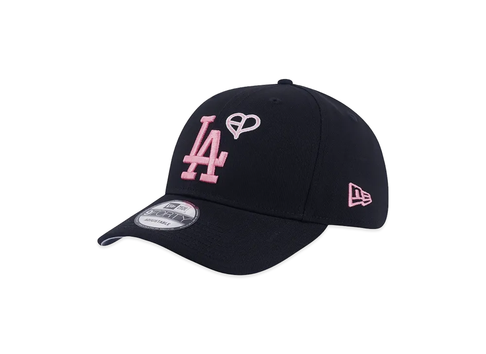 NEW ERA x BLACKPINK x MLB 9Forty Los Angeles Dodgers "Black"