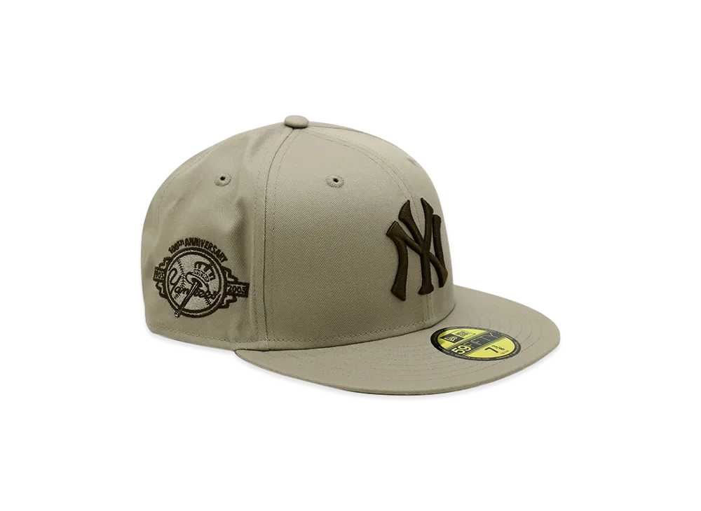 NEW ERA x THE CAP 59Fifty Unwind Mocha New York Yankees "Pebble"