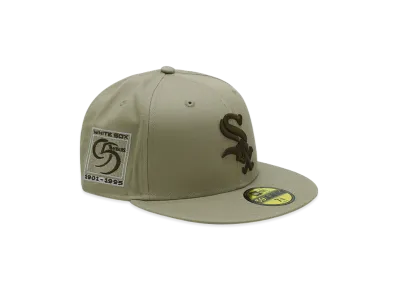 NEW ERA x THE CAP 59Fifty Unwind Mocha Chicago White Sox "Pebble"