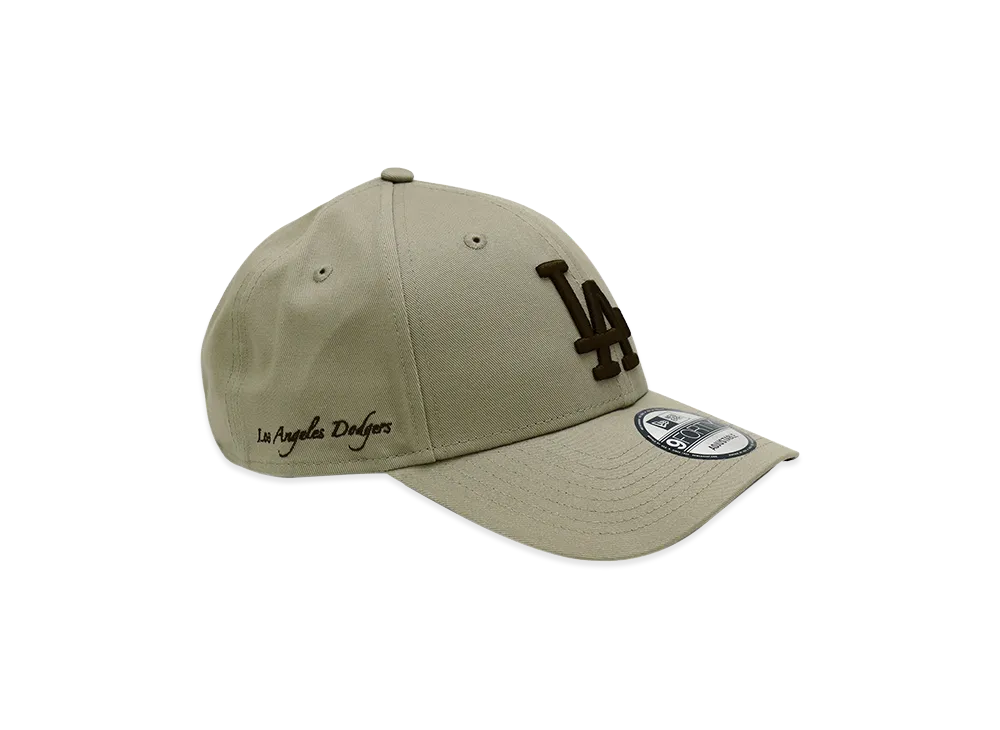 NEW ERA x THE CAP 9Forty Unwind Mocha Los Angeles Dodgers "Pebble"