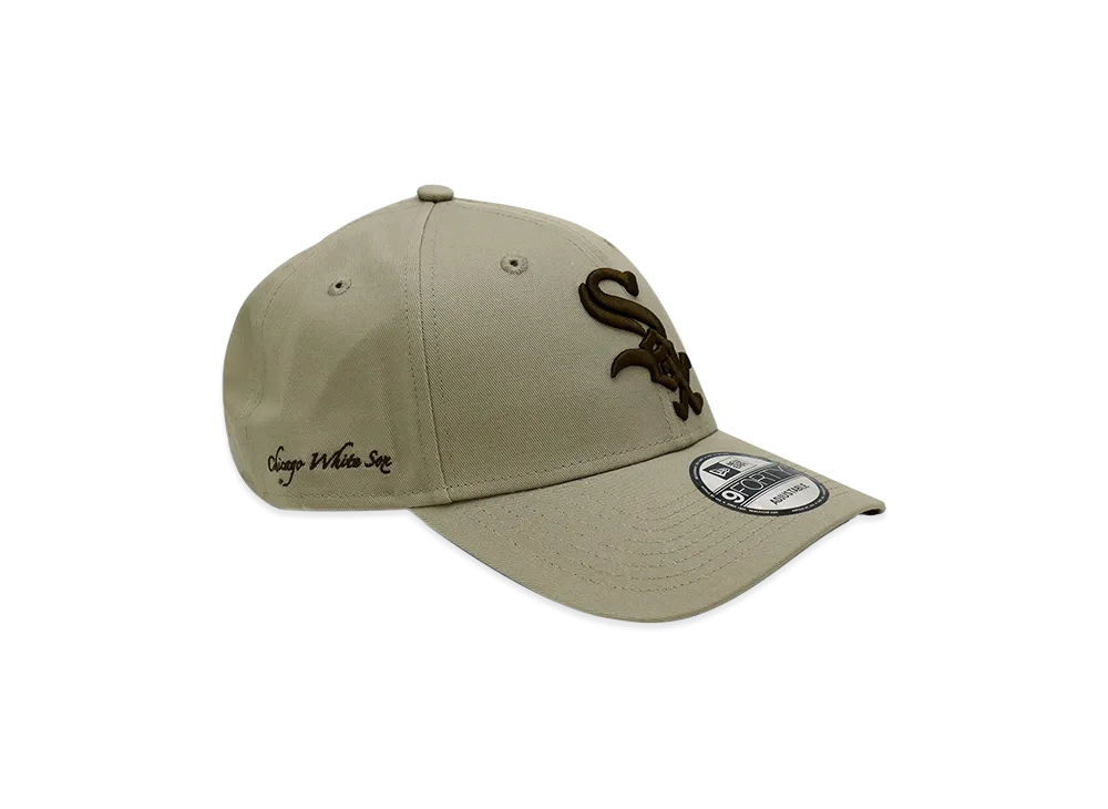 NEW ERA x THE CAP 9Forty Unwind Mocha Chicago White Sox "Pebble"