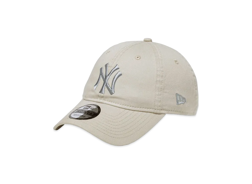 NEW ERA 9Twenty New York Yankees Washed Cotton "Stone/Cloud"