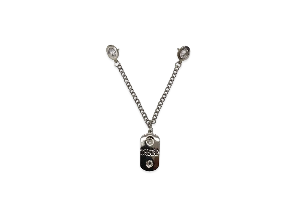 NEW ERA x THE CAP Pins Signature Tag "Silver"