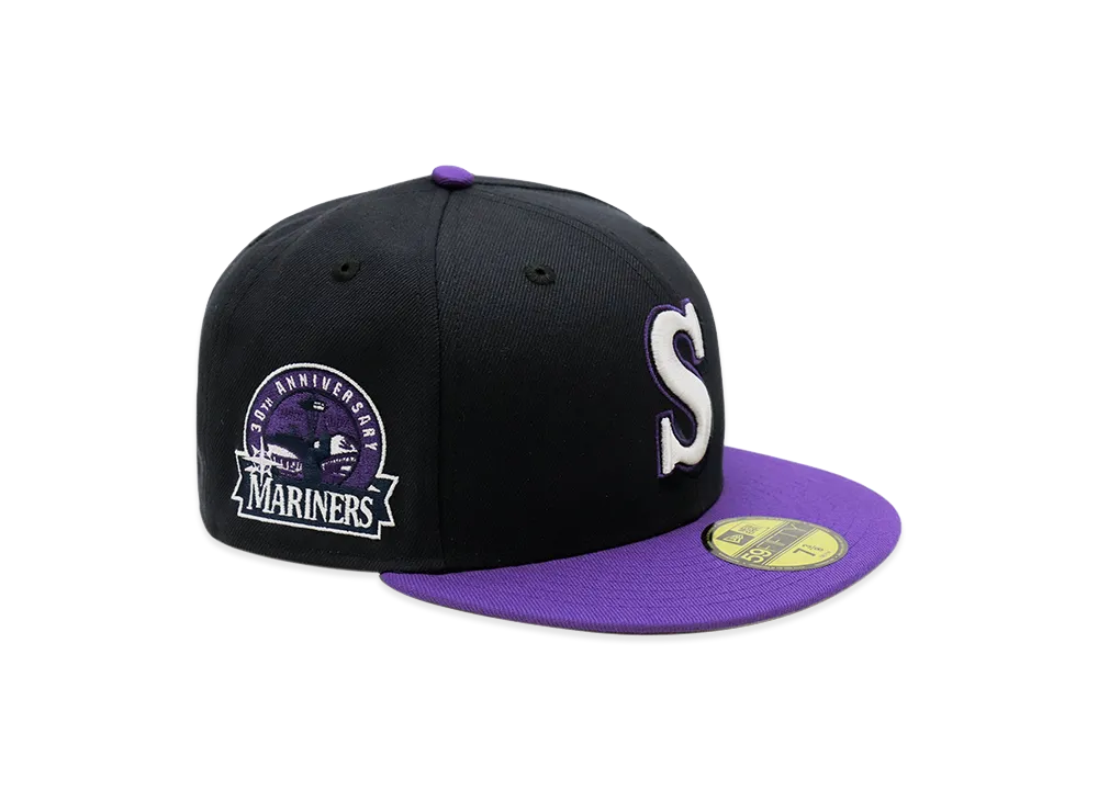 NEW ERA x THE CAP 59Fifty Slow Jam Seattle Mariners "Navy/Purple"