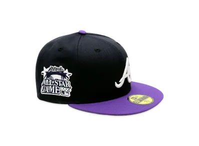 NEW ERA x THE CAP 59Fifty Slow Jam Atlanta Braves "Navy/Purple"