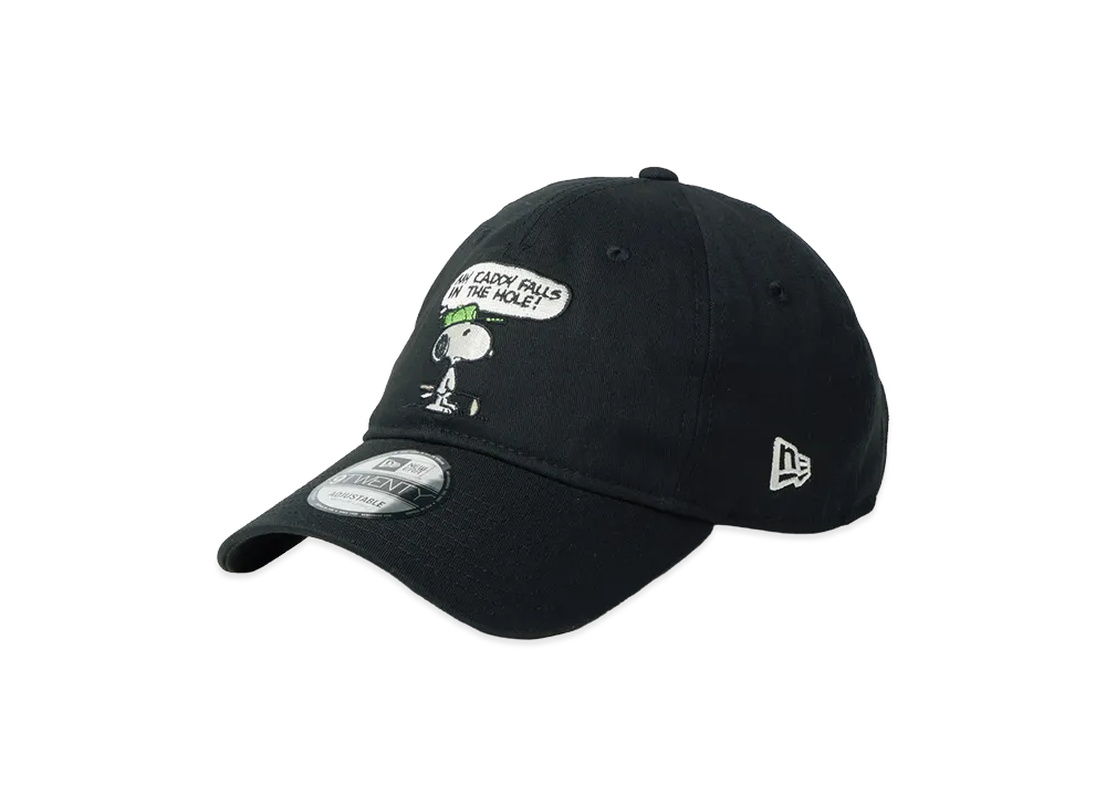NEW ERA Golf 9Twenty Vintage Peanuts Peanuts Golf Snoopy Woodstock "Black"
