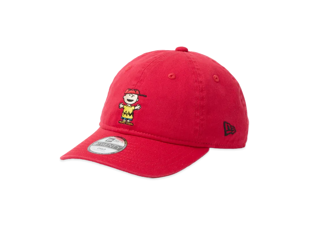 NEW ERA Kids Youth 9Twenty Vintage Peanuts Peanuts Charlie Brown "Scarlet"