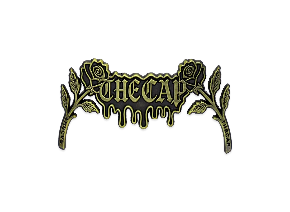 NEW ERA x THE CAP Pins Luxe bioom "Gold"