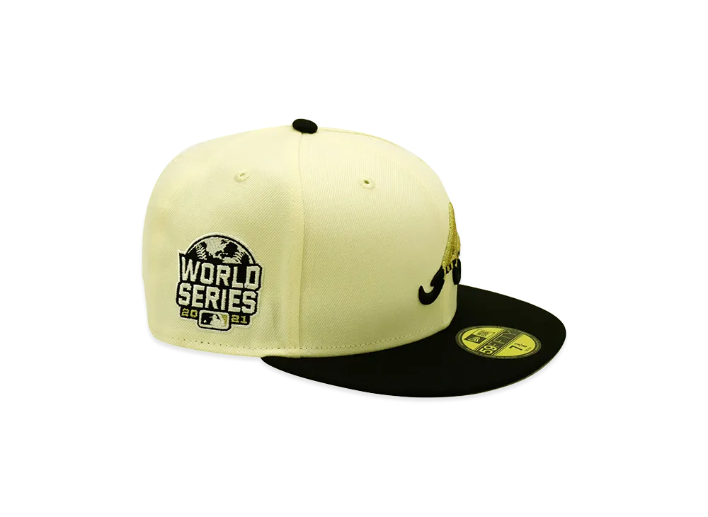 NEW ERA x THE CAP 59Fifty Super Drip Atlanta Braves "Chrome White/Black"