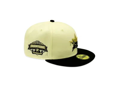 NEW ERA x THE CAP 59Fifty Super Drip Houston Astros "Chrome White/Black"