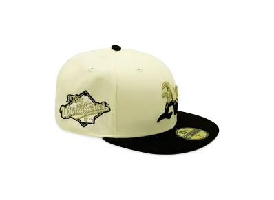 NEW ERA x THE CAP 59Fifty Super Drip Oakland Athletics "Chrome White/Black"