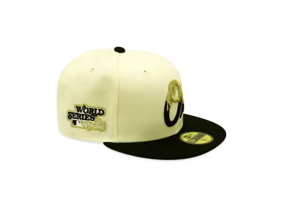 NEW ERA x THE CAP 59Fifty Super Drip Baltimore Orioles "Chrome White/Black"