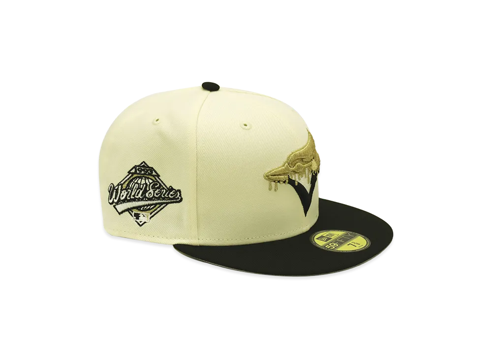 NEW ERA x THE CAP 59Fifty Super Drip Toronto Blue Jays "Chrome White/Black"