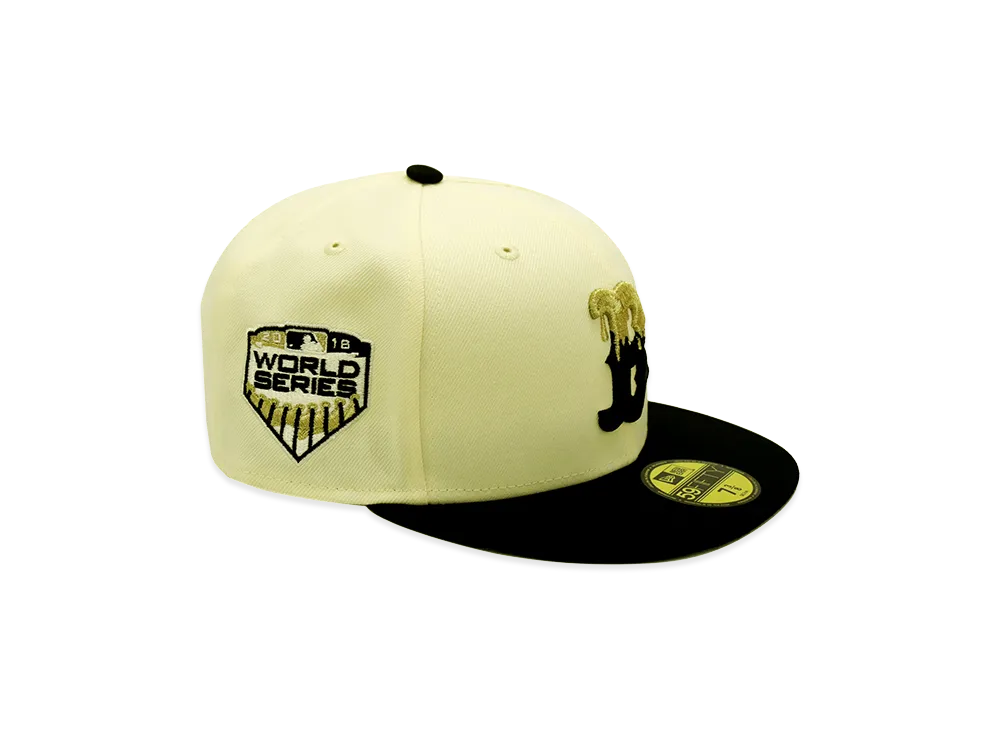 NEW ERA x THE CAP 59Fifty Super Drip Boston Red Sox "Chrome White/Black"