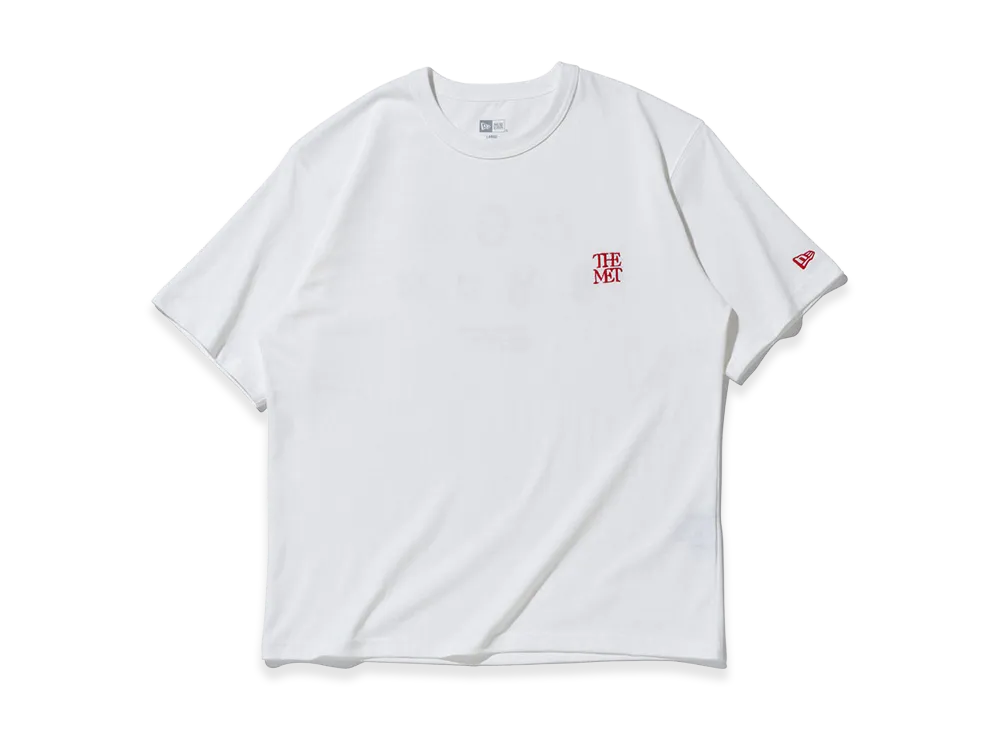 NEW ERA x The Met Short Sleeve Washed Cotton T-Shirt "Off White"