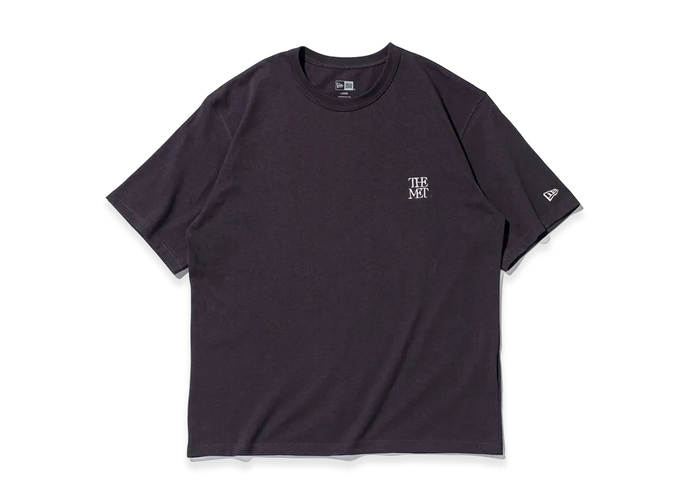 NEW ERA x The Met Short Sleeve Washed Cotton T-Shirt "Sumi Black"