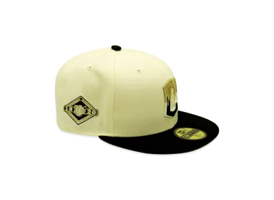 NEW ERA x THE CAP 59Fifty Super Drip Cleveland Guardians "Chrome White/Black"