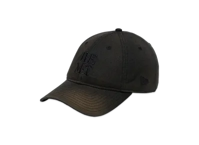 NEW ERA x The Met 9Forty Unstructured "Washed Black"