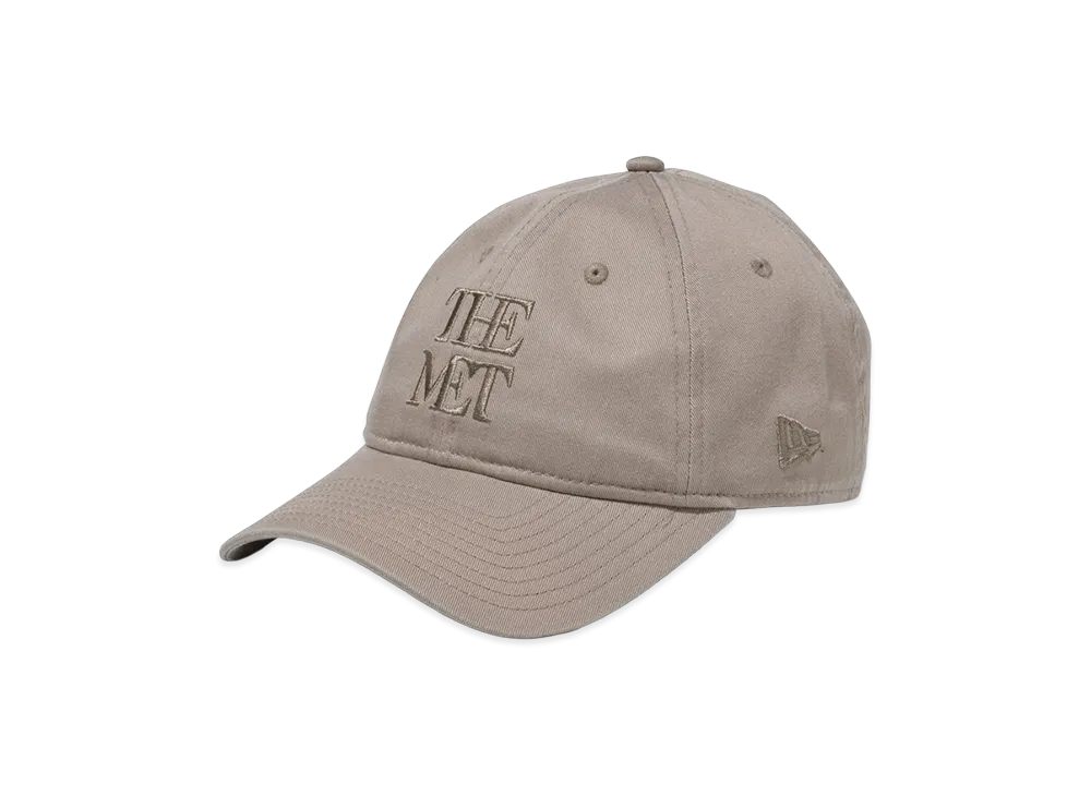 NEW ERA x The Met 9Forty Unstructured "Washed Pebble"