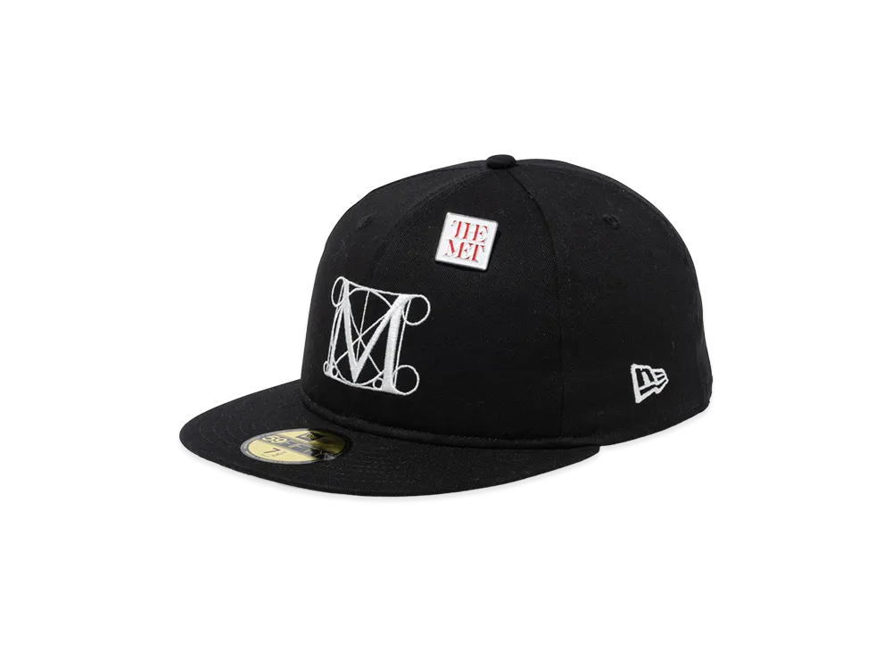 NEW ERA x The Met 59Fifty Soft Buckram Pins "Black"