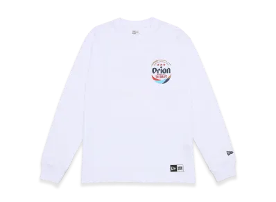 NEW ERA x Orion Bear L/S Cotton Tee "White"
