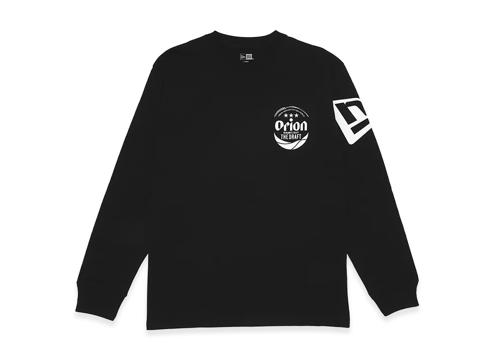 NEW ERA x Orion Bear L/S Cotton Tee "Black"
