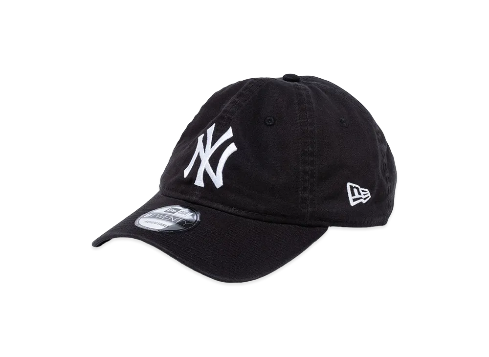 NEW ERA 9Twenty New York Yankees Washed Cotton "Black"