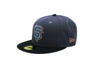 NEW ERA x THE CAP 59Fifty Jupiter San Francisco Giants "Graphite/Black"