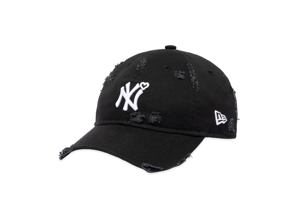 NEW ERA x BASICKS 9Twenty New York Yankees "Damaged Black"