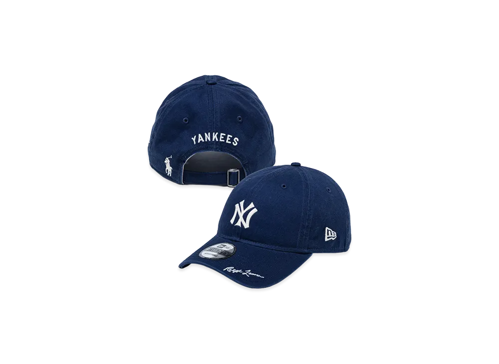 NEW ERA x Polo Ralph Lauren x MLB 9Twenty Cooperstown New York Yankees "Navy"