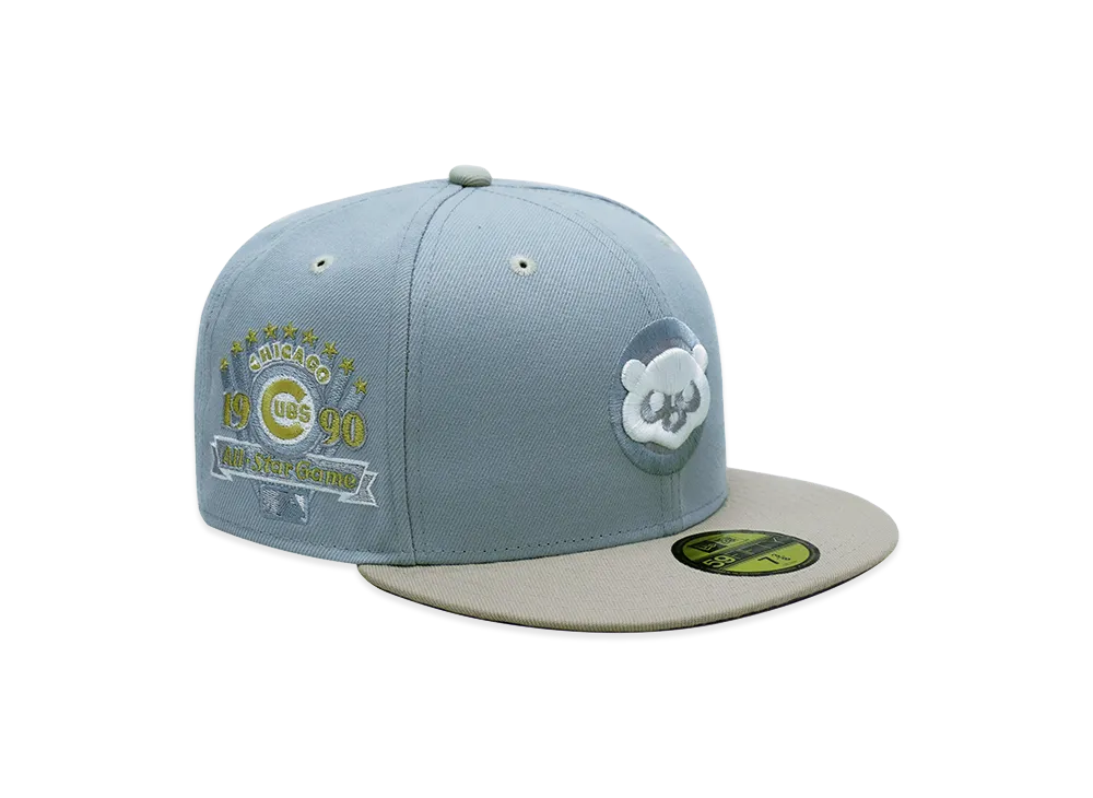 NEW ERA x THE CAP 59Fifty Sway Shoreline Chicago Cubs "Snow Grey/Stone"