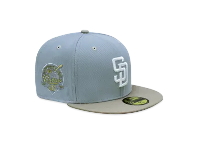 NEW ERA x THE CAP 59Fifty Sway Shoreline San Diego Padres "Snow Grey/Stone"