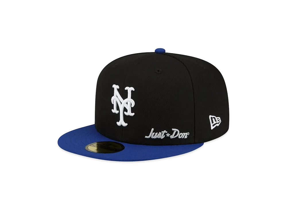NEW ERA 59Fifty Just Don x Mets Logo "Black/Blue"