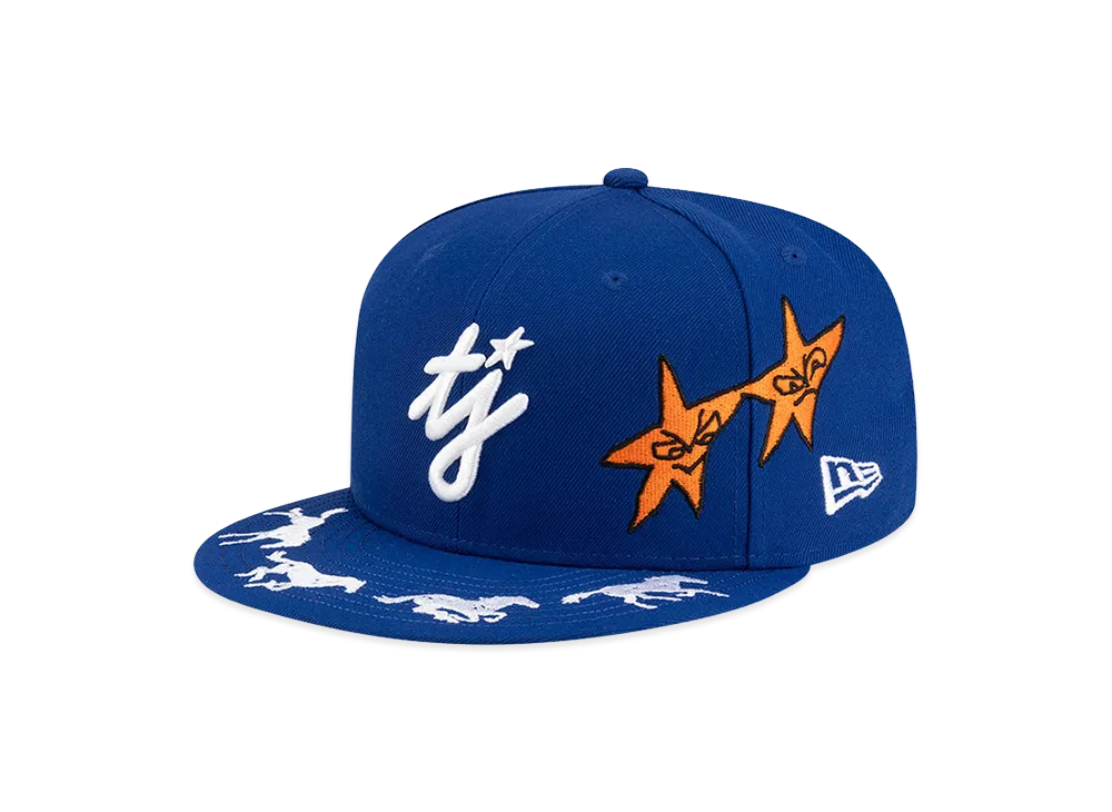 NEW ERA x Twojeys 59Fifty Embroidery "Light Royal"