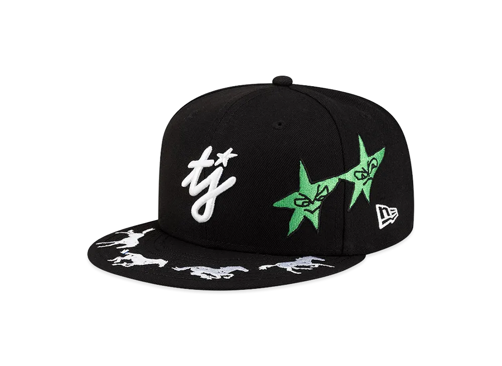 NEW ERA x Twojeys 59Fifty Embroidery "Black"