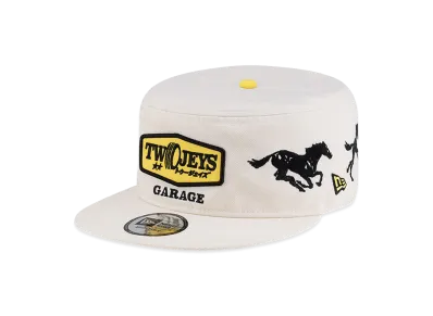 NEW ERA x Twojeys Pillbox Adjustable Allover "Stone"