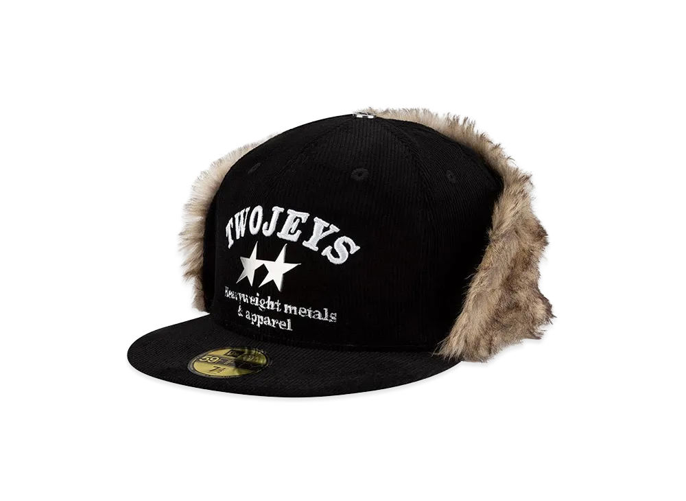 NEW ERA x Twojeys 59Fifty Flip Down Corduroy "Black"