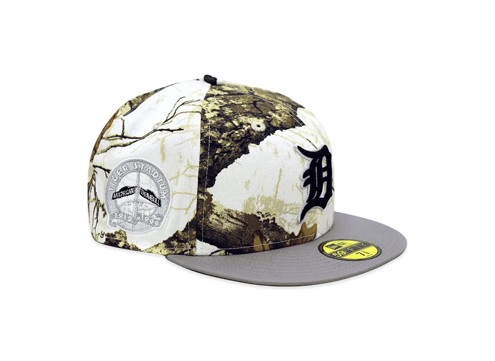NEW ERA x THE CAP 59Fifty Forest Seeker Detroit Tigers "Tree Camo/Gray"