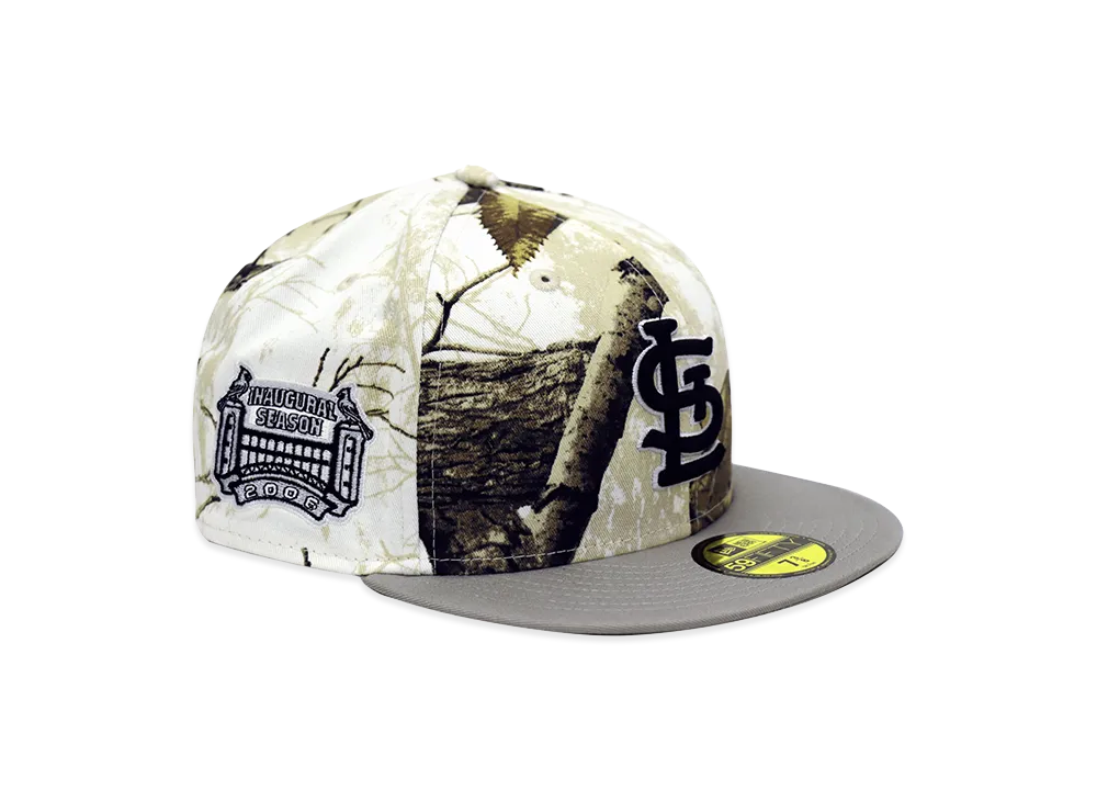 NEW ERA x THE CAP 59Fifty Forest Seeker St. Louis Cardinals "Tree Camo/Gray"