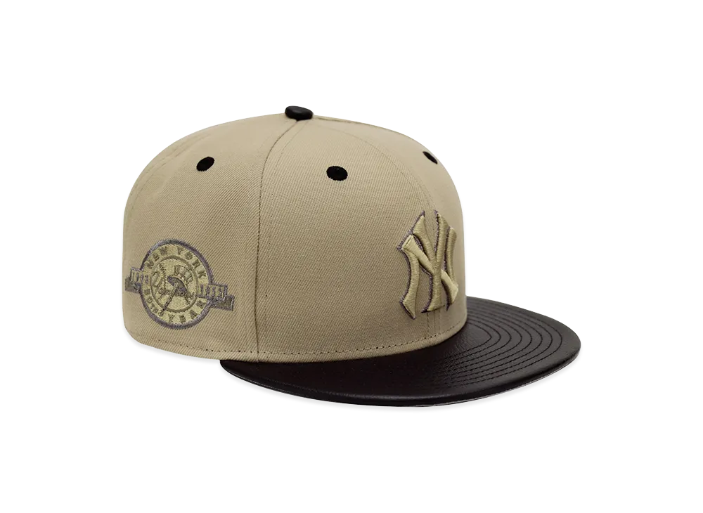 NEW ERA x THE CAP 59Fifty LVSR Series New York Yankees "Beige"