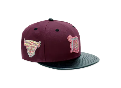 NEW ERA x THE CAP 59Fifty LVSR Series Detroit Tigers "Maroon"